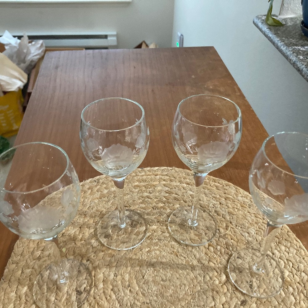 Wine glasses
